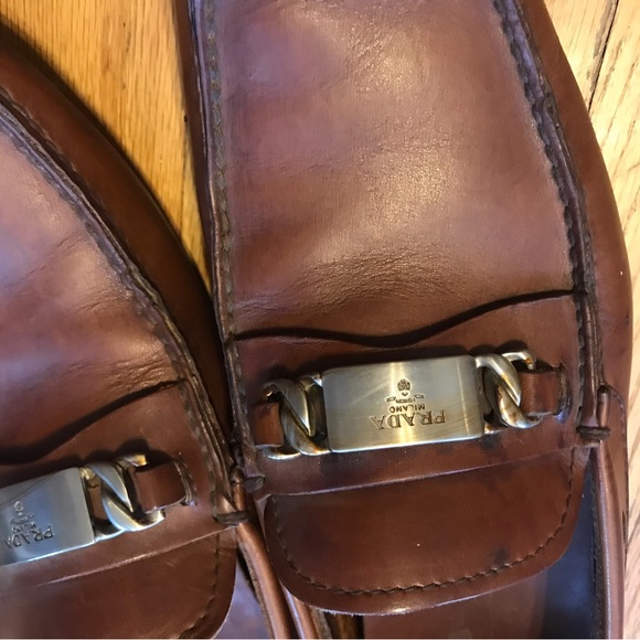 Prada authentic moccasins size 8 - Picture 6 of 9